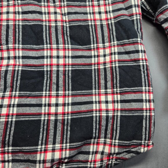 Boston Traders Men’s Plaid Hooded Flannel Jacket with Sherpa Lining - Picture 11 of 16